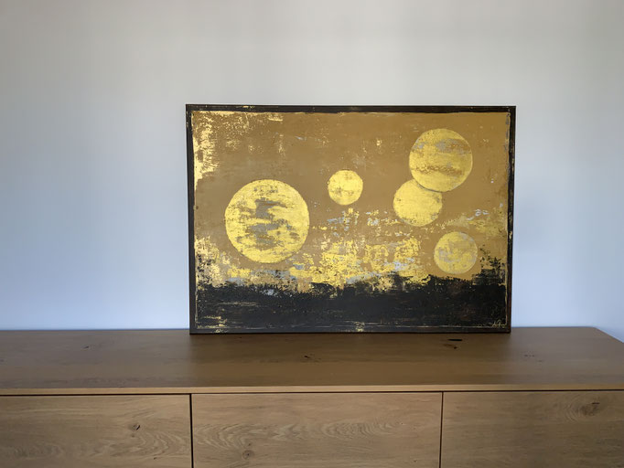 70x100x2 Acryl auf Leinwand
