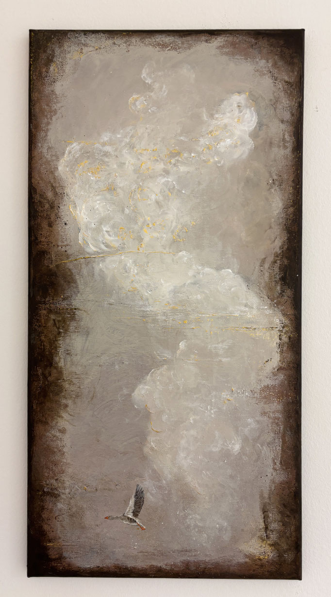 80x40x2 Acryl auf Leinwand