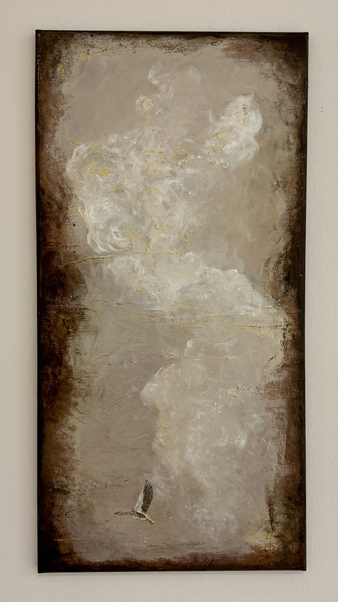 80x40x2 Acryl auf Leinwand