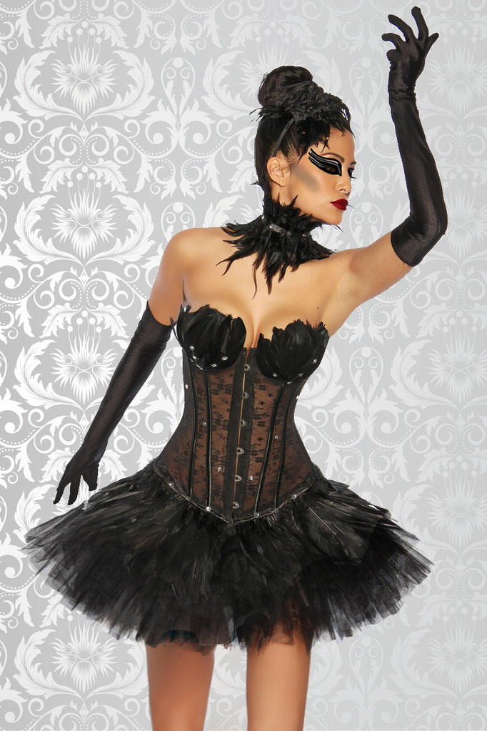 Black Swan Corsage