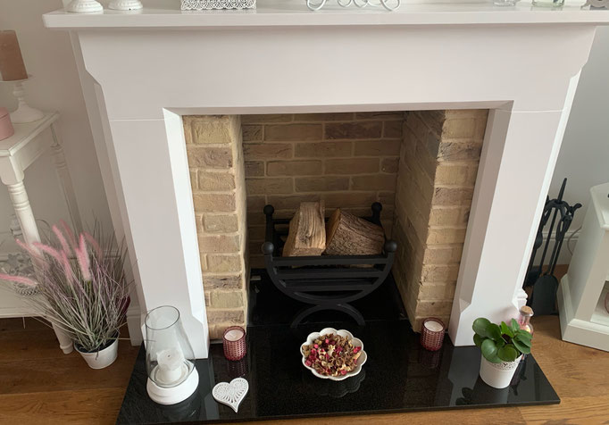 Knightsbridge Buff Multi Fireplace Chamber with Extended Returns