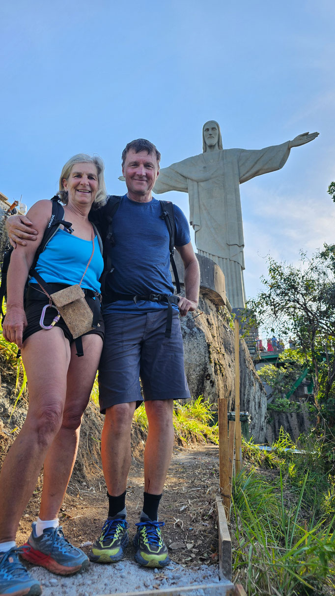 Auf dem Gipfel des Corcovado (Bild Victor Gonzalez)