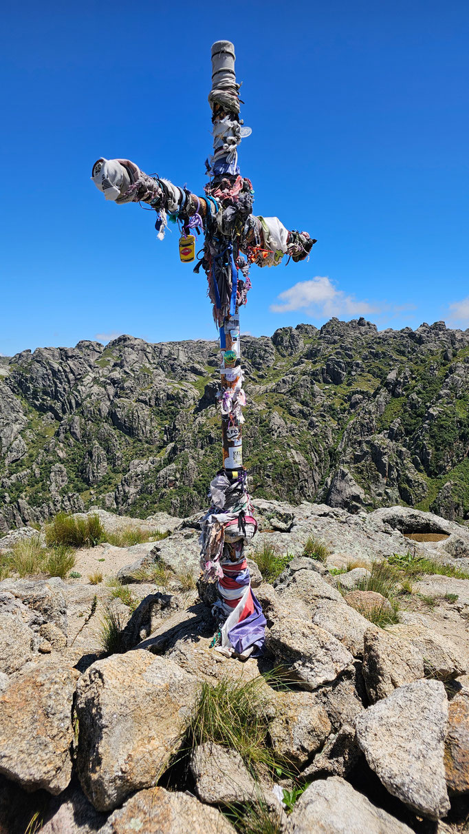 Gipfelkreuz des Cerro de la Cruz