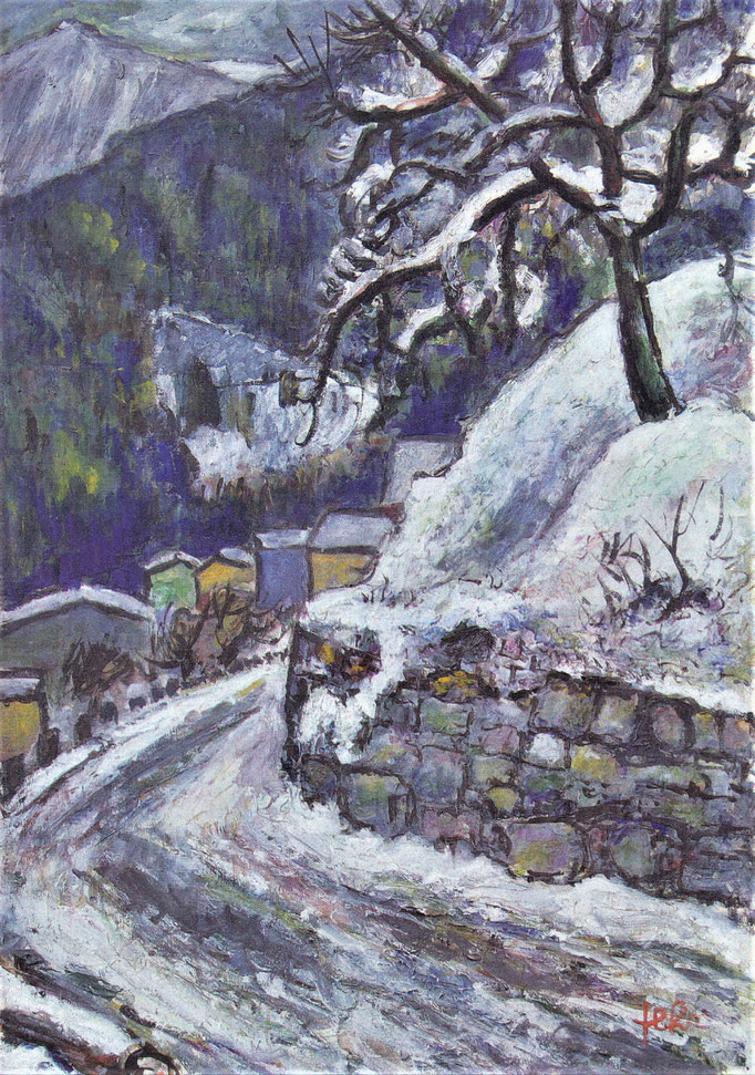 Dorfstrasse, Kurve im "Krumm"