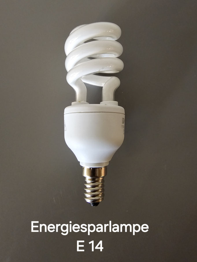 Energiesparlampe E 14