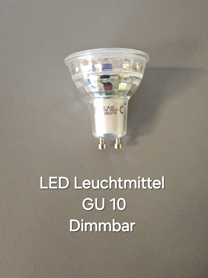 LED GU 10 Dimmbar