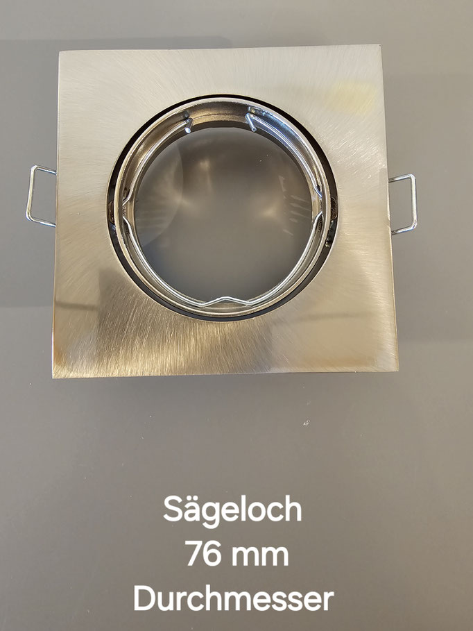 Sägeloch 76 mm Durchmesser