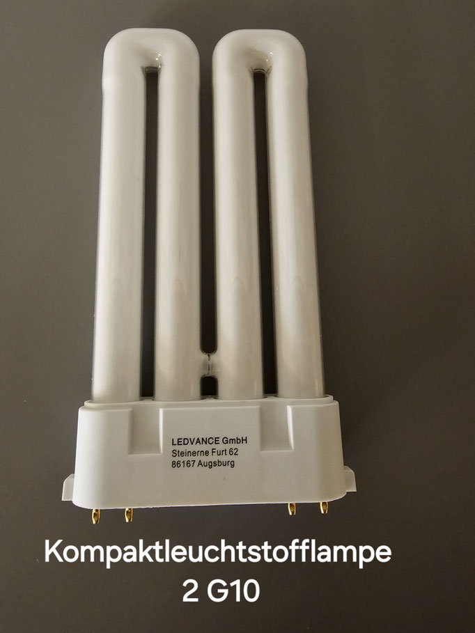 Kompaktleuchtstofflampe 2 G10