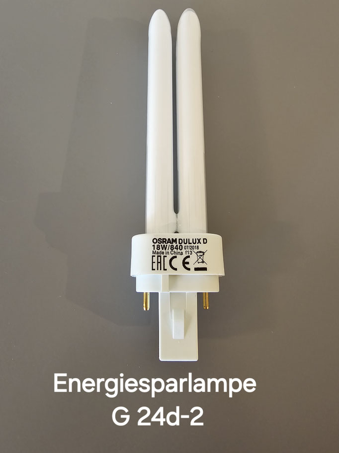 Energiesparlampe G 24d-2