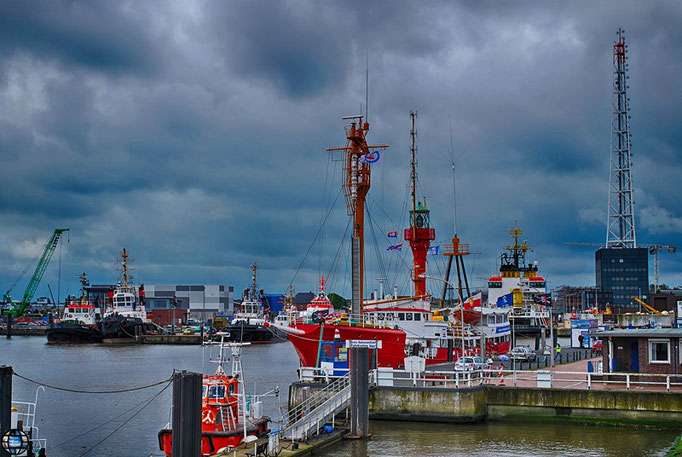Hafenblick Cuxhaven