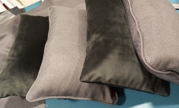 coussin en velours