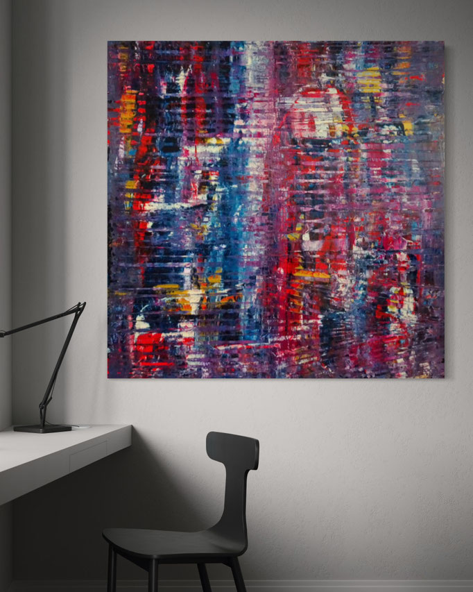 "Light Breaks" 120x120x4  