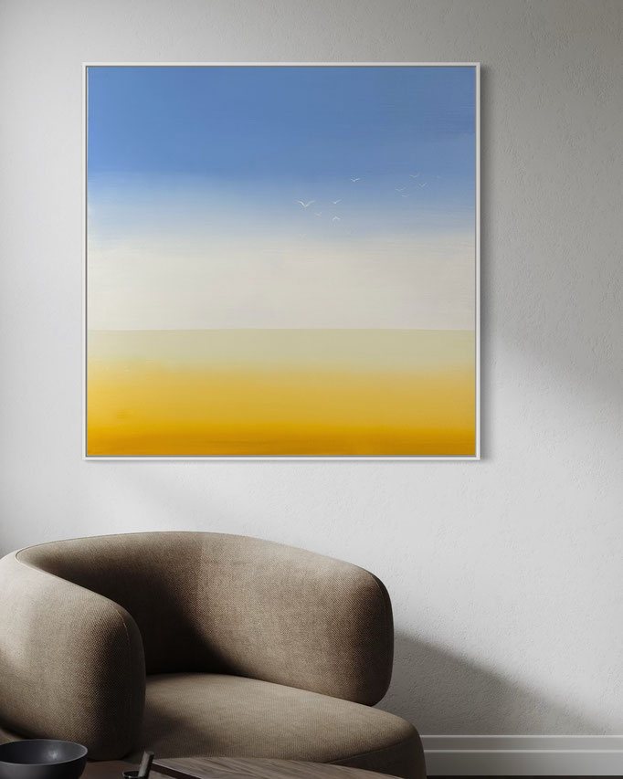 "Sunset Delight" 100x100x4 