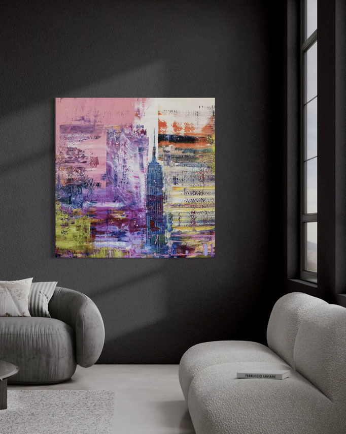 "Empire State Building" 120x120x4 