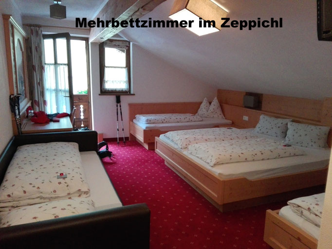 Mehrbettzimmer im Zeppichl