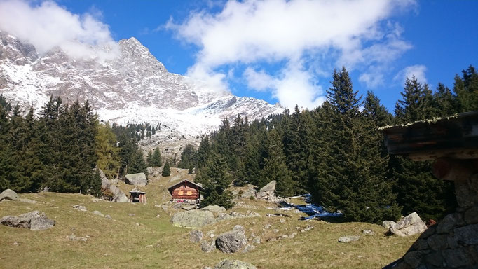 Almhütte am Meraner Höhenweg