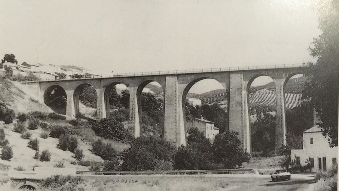 Viaducto de Gutar, pedanía de Villanueva del Arzobispo (Jaén).