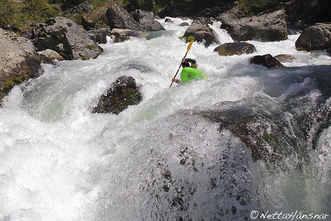 Kayak rio Gallego Gaël Garide