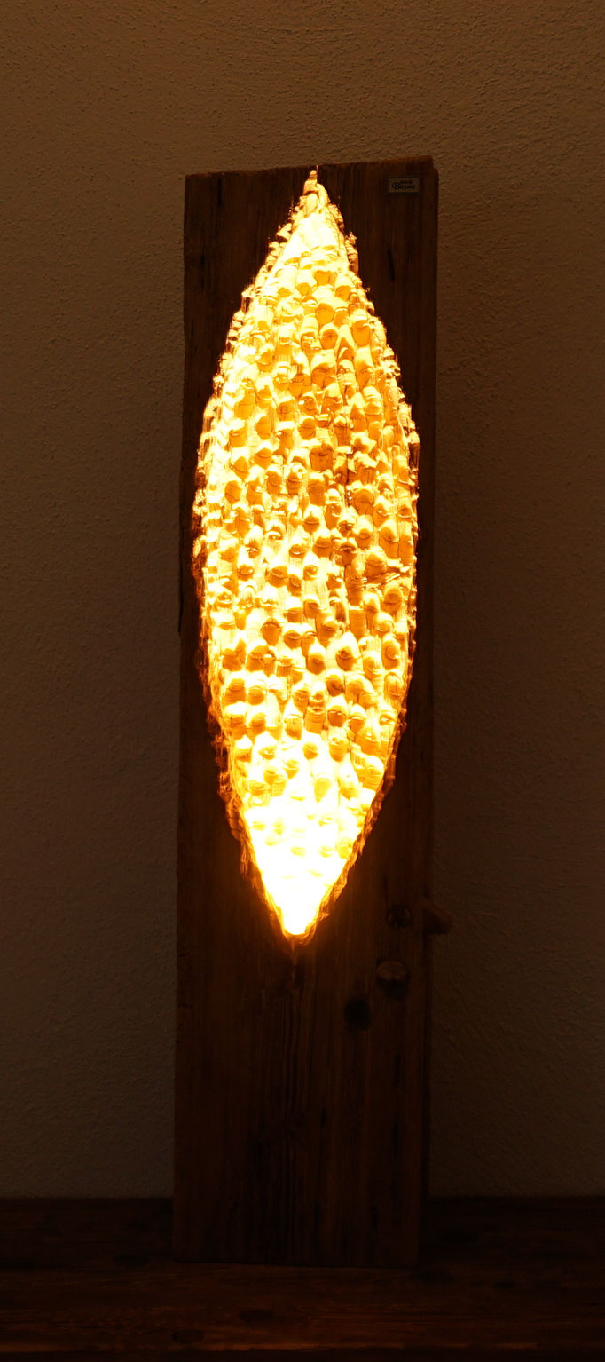 Altholz Lampe-Alter Balken-Fachwerk-Stehlampe-vomBaron