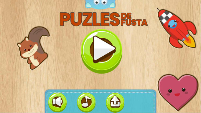 Puzles de fusta