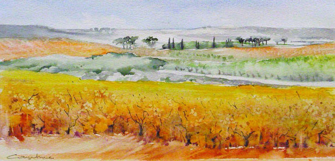 Les horizons brulés - n°9 - 16x33 collection privée(2010)