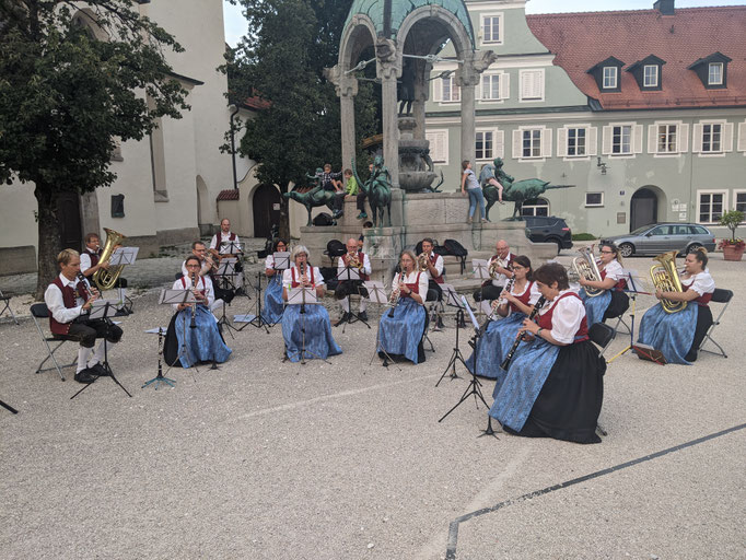 Standkonzert St.-Mang-Platz - Kleine Besetzung