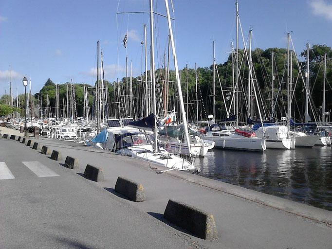 bateaux dans le port