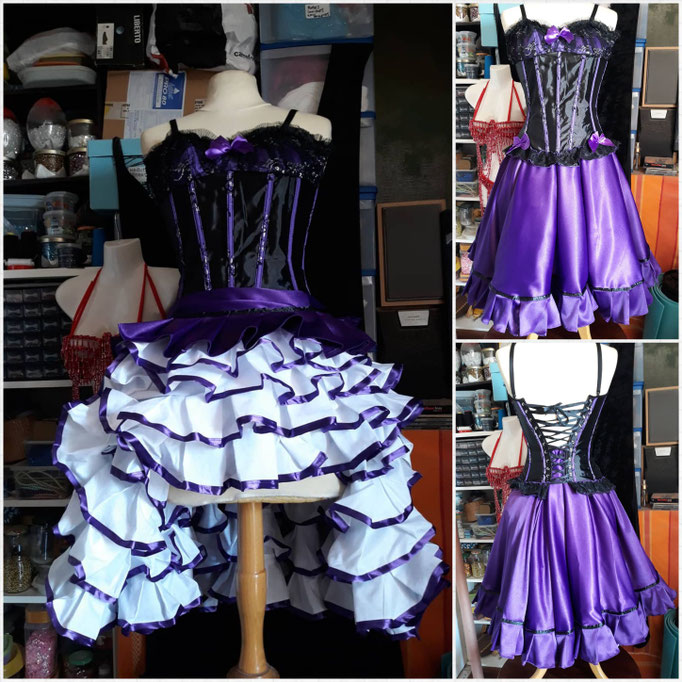 robe de prestige french cancan