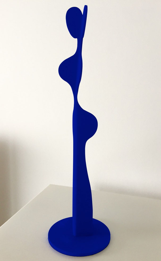JOFFRES-Sculpture pliage métal laqué, toutes tailles sur commande.galerie d'art Biot village