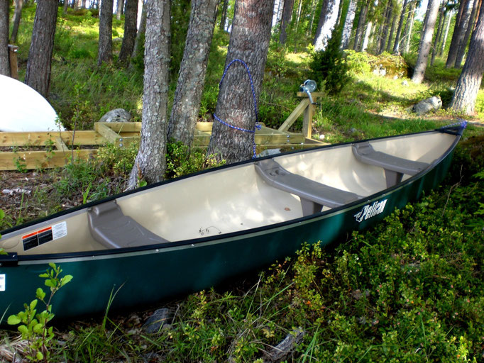 Unternehmen Sie mit unserem Kanu Touren in die weitläufigen Inselwelten des Päijänne See Nationalparks vor Ihrem Domizil.