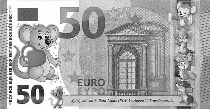 Pdf Euroscheine Am Pc Ausfullen Und Ausdrucken Reisetagebuch Der Travelmause