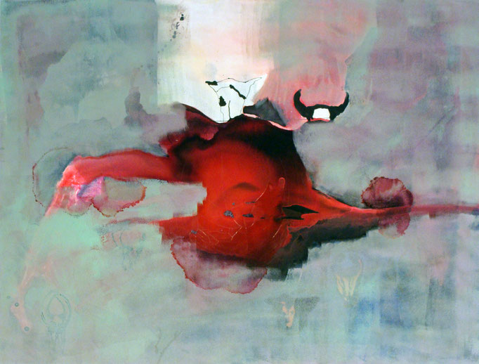 No Title (Bull Series), 2012, acrylic/ink on canvas, 80 x 105 cm, € 1390.-