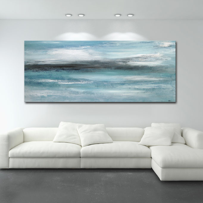 "Ocean" 60 x 140 cm - sold/verkauft
