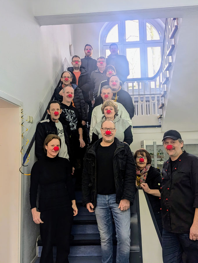 Sie standen Spalier beim Abschied ihres Chefs Norbert Geier l Foto: Duisburger Werkkiste