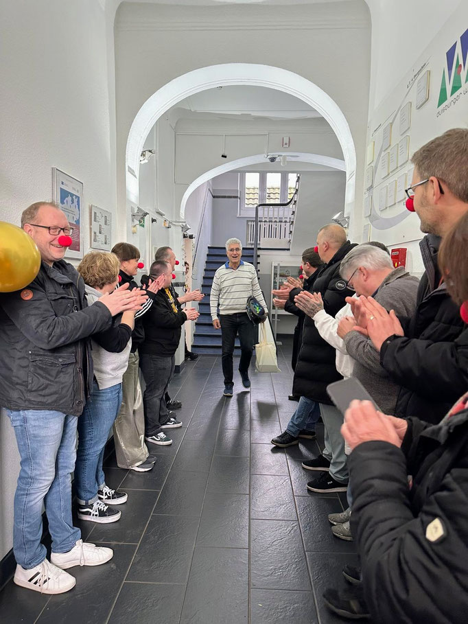 Norbert Geier wird "rausgeworfen" l Foto: Duisburger Werkkiste