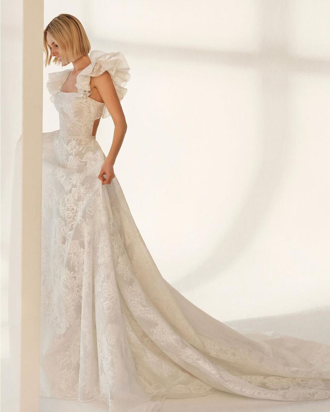 Günstiges preisreduziertes Couture Brautkleid Eulene von Aire Atelier
