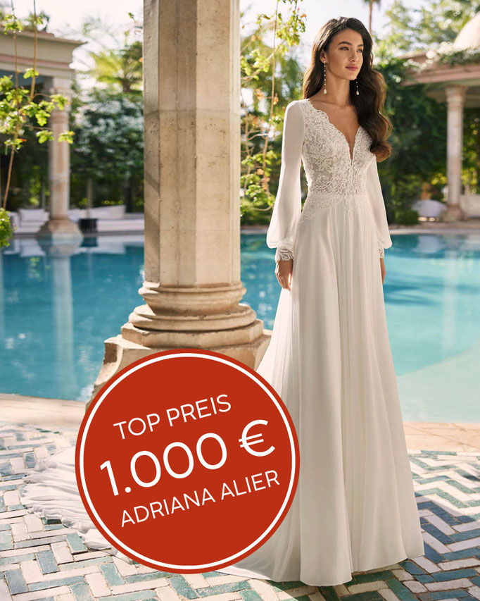 Günstiges Brautkleid Aldara von Adriana Alier