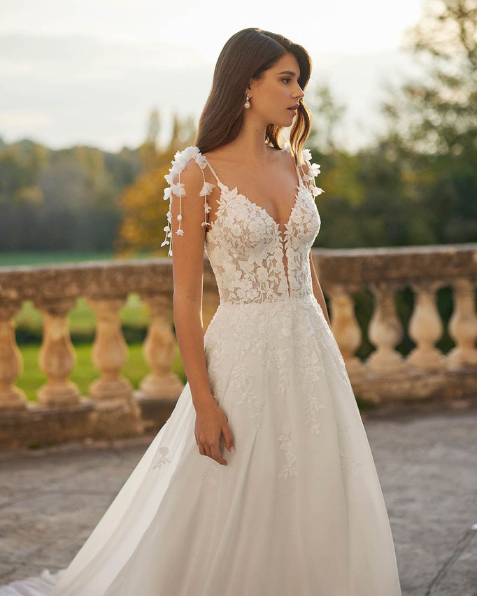 Preisreduziertes günstiges Brautkleid Vivian von Rosa Clará Dreams