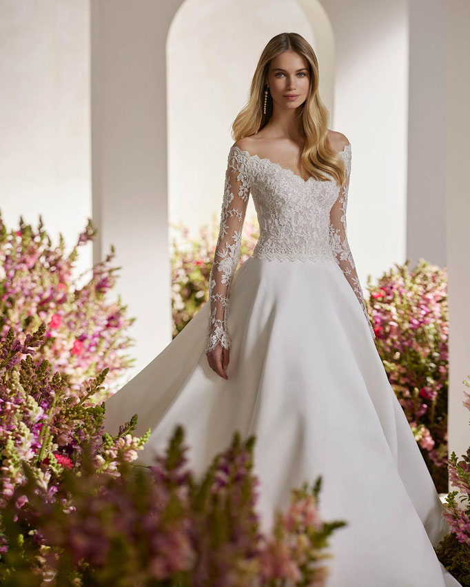 Brautkleid Tessel Rosa Clará Couture