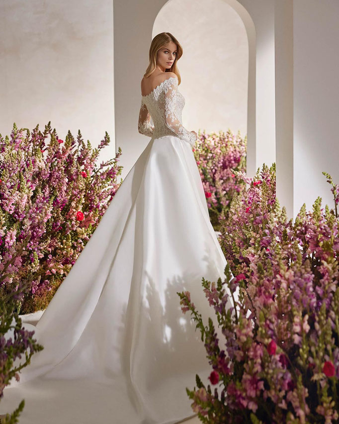 Brautkleid Tessel Rosa Clará Couture
