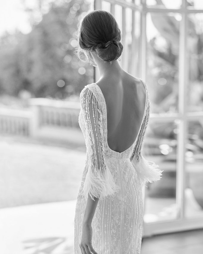 Günstiges Brautkleid Obery Rosa Clará Gatsby