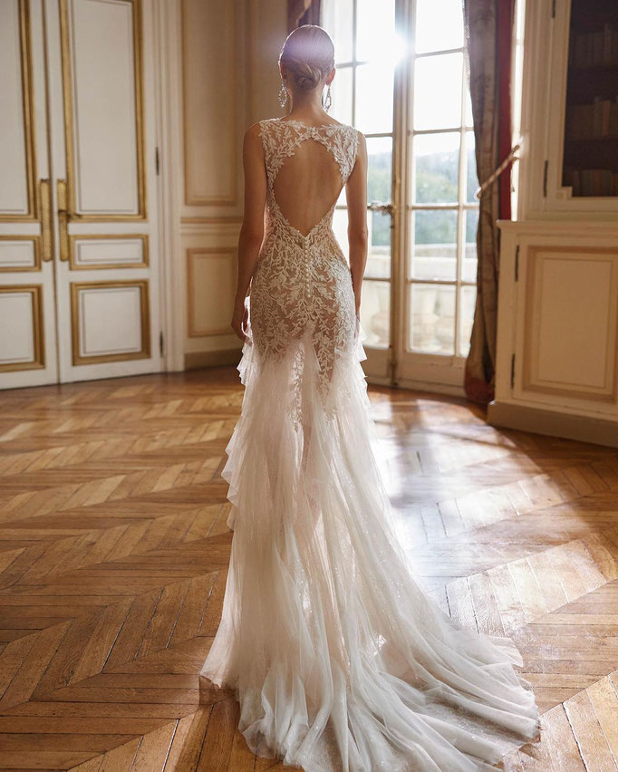 Brautkleid Kealin Rosa Clará Gatsby