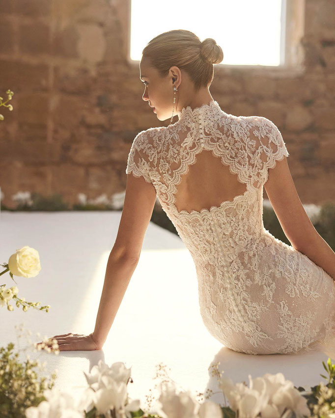 Preisreduziertes günstiges Brautkleid Marsella von Aire Barcelona