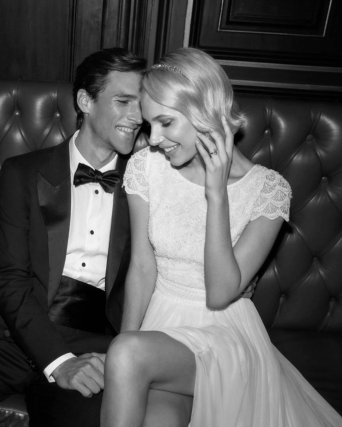 Brautkleid Jamelia Rosa Clará Gatsby