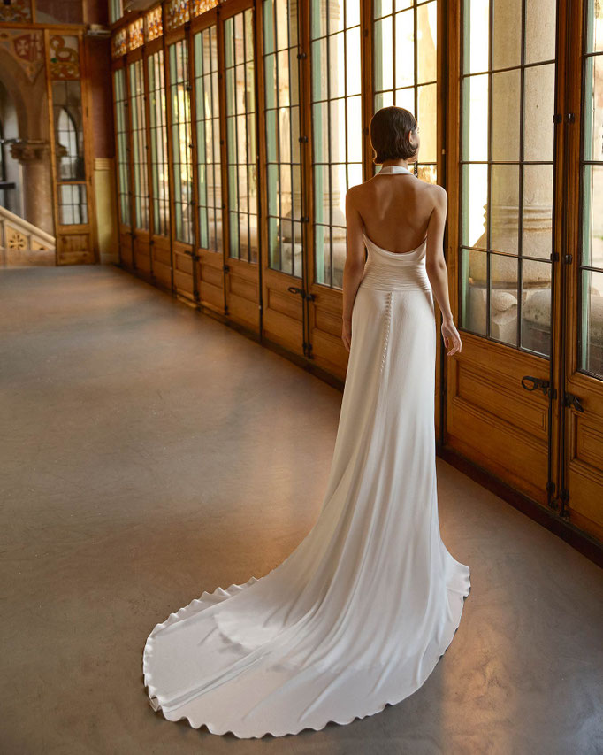 Brautkleid Bina aus der Rosa Clará Gatsby Kollektion 2026 im Super Sale zum günstigen Preis