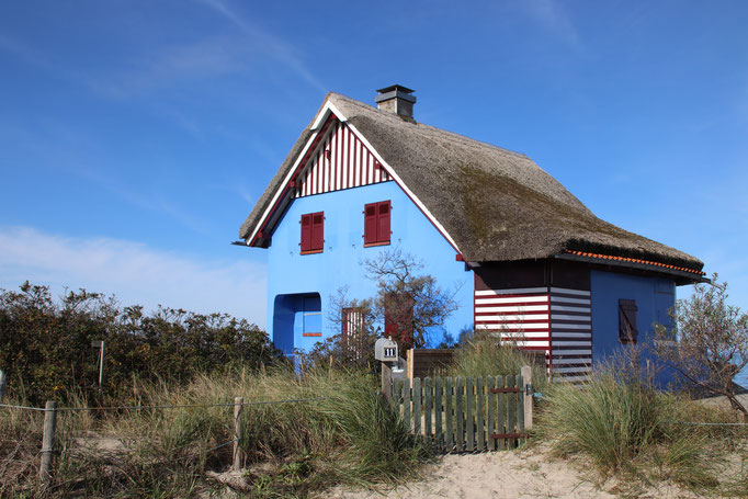 Das "Blaue Haus" am Graswarder