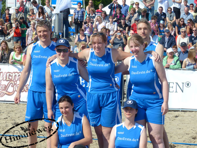 Fanteam beim Beachvolleyball-Starcup 2013