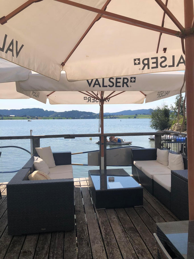 Cafe Paradies am Sihlsee bei Willerzell