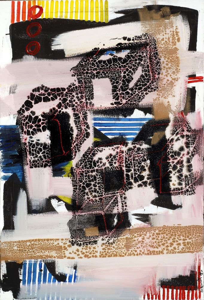 Eléments - Technique mixte - 2009 - 100x68cm