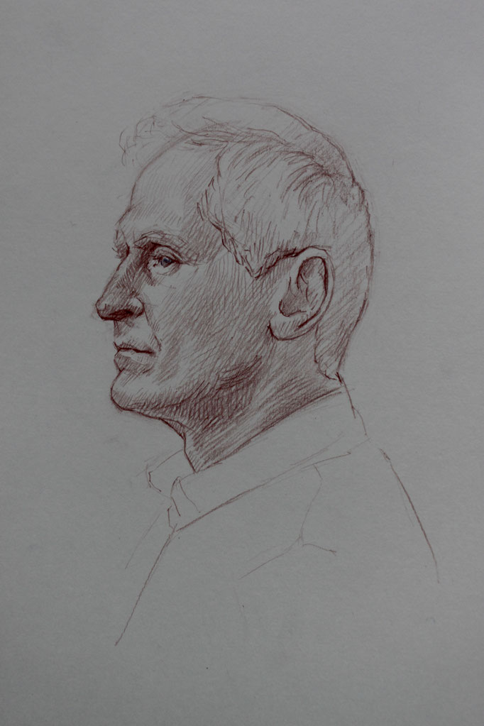 Swawek, crayon violine, 21/29,7cm, 2017